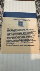 GRUMBACHER Artists’ Oil Medium Damar Varnish 8 fl oz New and Sealed In Box VTG