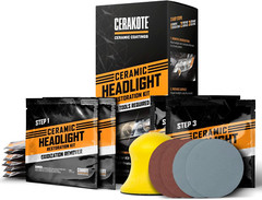 Ceramic Headlight Restoration Kit Guaranteed to Last as Long as You Own Your Car