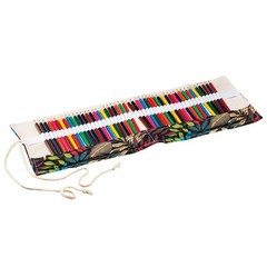 Colored Pencil Colorful Leaves Roll 48 Piece Set