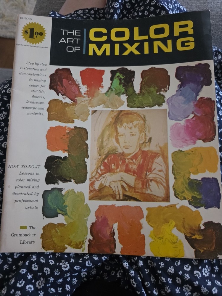 The Art of Color Mixing 40006 Grumbacher Library Large 13.5″ x 10″ Book