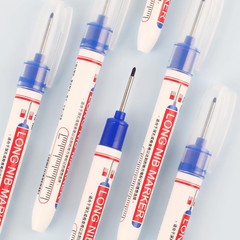 15 Pcs Long Nib Marker, 20 Mm Long Head Deep Hole Marker Pens, Fine Nose Tip Dee