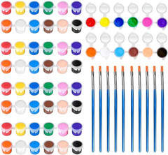 Mini Acrylic Paint Set for Kids,5 Pack 12 Colors Washable Kids Paint Kit,Perfect