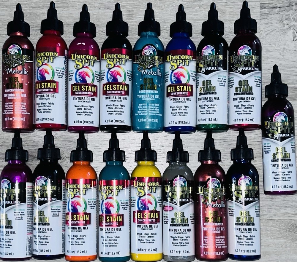 Unicorn Spit 17 Gel Stain Concentrated 4oz Bottles New
