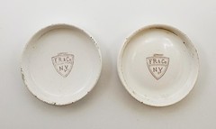 F.R. & Co. N.Y. Favor Ruhl & Co. Antique Porcelain Watercolor Paint Palette