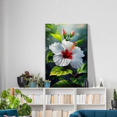 Paint by Numbers Kit for Adults Flowers Paint by Numbers with Frame DIY Floral P