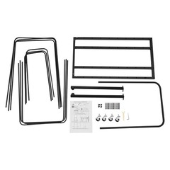 Art Canvas Storage Rack with Wheels Rolling Art Canvas Organizer for Art Studio