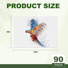 Canvas Boards for Painting, 90 Pack Canvases for Painting 8X10 Cotton Primed Aci