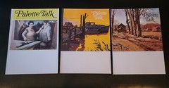 Lot 3 Painting Books Grumbacher 1970’s Oil Realistic Palette Talk 14, 16, 17