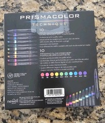 Prismacolor Technique 10ct Art Markers Chisel & Fine Point New!