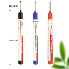 10PCS Long Nib Markers – Fast-Dry, Waterproof Pens for Wood, Metal & Glass