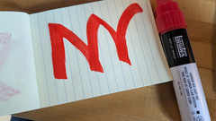 14 Liquitex acrylic markers 8-15mm LOT,