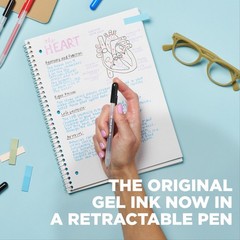 SAKURA Gelly Roll Retractable Gel Pens 1 Count (Pack of 10), Multicolor