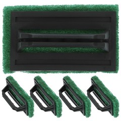 5Pcs Abrasive Scrub Pad With Grip Handle Silkscreen Printing Mesh