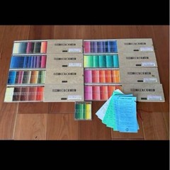 FELISSIMO Watercolor Pencil Set 210 Pieces 9cm Length Used Art Supplies