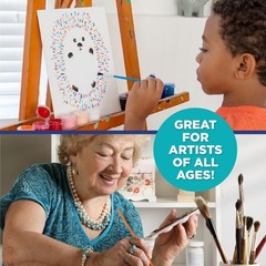 12 Pack of 8″x10″ Pre-Primed Canvas Boards for Stunning Art Creations