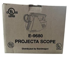 Vintage Projecta Scope Model E-9680 In Origins Box NOS Perfect For An Artist