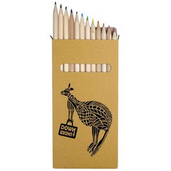 12 x ‘Australia Holiday Kangaroo’ Long Colour Pencils (PE00079321)