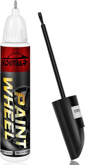 Matte Black Rim Touch up Paint, Efficient Wheel Paint Pen for Metal, Also Match