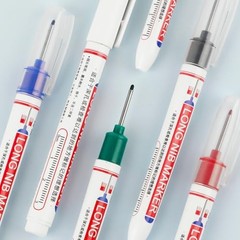 15 Pcs Long Nib Marker, 20 mm Long Head Deep Hole Marker Pens, Fine Colorful