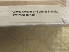 Conda Blank Cotton Canvas Boards – 16″ x 20″ – 4 Pack – New/Sealed