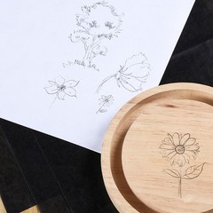 100 Sheets A4 Carbon Transfer Tracing Graphite Paper for Wood Carving Canvas N