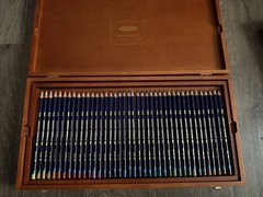 Derwent 120 Limited Edition Watercolour Pencil Collection Fine Art New Wood Box