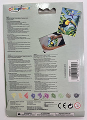 Royal Brush Mini Color Pencil By Number Kit 5″X7″ Toucan CPNMIN-103 Open Package