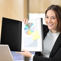 Marspark 6 Pcs Binder with Plastic Sleeves Large 8.5 x 11 Display Presentatio…