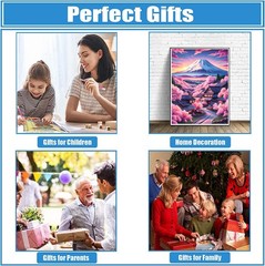 DPHERO Mount Fuji Diamond Painting Kits for Beginners Adults,5D DIY USYZ683