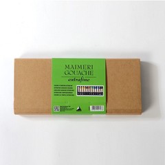 Maimeri Artist Gouache Plastic Box Set – Set of 12 Colors, 20 ml tubes