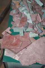 4 pounds Catlinite or Pipestone for crafts including slabs & peace pipe patterns