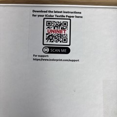Uninet iColor Standard 560/550 2-Step “A” Transfer Paper 8.27×11.69 A4 56 Sheet