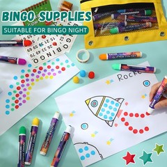 48 Pack Dot Markers Bulk, Washable Dot Markers for Toddlers Art, Children Pai…