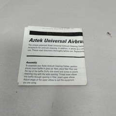 Aztek Airbrush 9315 Cleaning Station Vintage w/Box