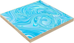 Wood Art Panels 12X12 Unfinished Wooden Canvas Panels 6-Pack Wood Frame for Oil