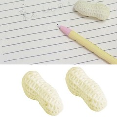 1x Cute Peanut Rubber Eraser Cartoon Stationery For Children US