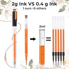 60-Color Retractable Gel Pen Set for Adult Coloring
