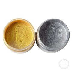 Acrylic Paint Metallic Gold and Silver,200ml Gold Leaf Paint for Art, Painting