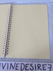 Silvine Multi Colour Pages A5 Blank Ring Bound Sketch and Note book Notebook 72