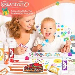 Vibrant Washable Dot Markers Set for Kids – Safe Arts & Crafts Supplies