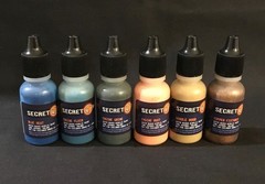 Secret Weapon Water Based Acrylic Paint Lot | New & Unused | 20ml Plastic Bottle