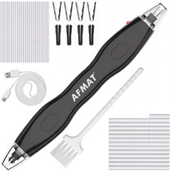 AFMAT Electric Eraser, with 140 Eraser Refills, Rechargeable Pencil Erasers for