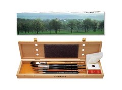 da Vinci Watercolor Series 5240 Deluxe Paint Brush Set, Natural Hair and Synt…
