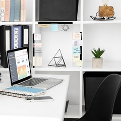 3 Pcs Monitor Memo Board, 11″ x 3.1″ Clear Acrylic Office Desk Accessories, C…
