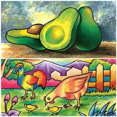 8.3×11.4″ 10Pcs Sanded Pastel Art Papers Colored Pastel Papers, Yellow