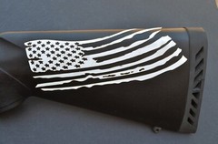 2pk Paint Mask Paper Adhesive Airbrush Rifle Gun Stencils United States US Flags