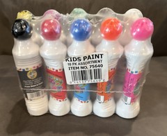 Crafty Dab Scented Kids Tempera Poster Paint Washable 10-Pack Assorted Colors