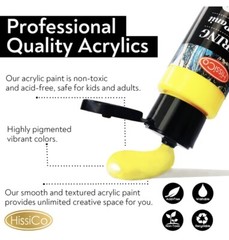 Acrylic Pouring Paint of 36 Bottles (2 oz/60ml) 32 Assorted Colors Set