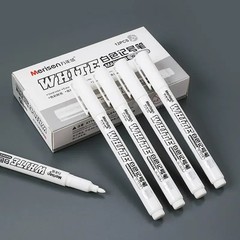3PCS White Waterproof Permanent Paint Marker Pens Metal Wood Fabric Glass Tire P