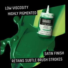Liquitex Professional Soft Body Acrylic 8.88 Fl Oz (Pack of 1), 12 Colors